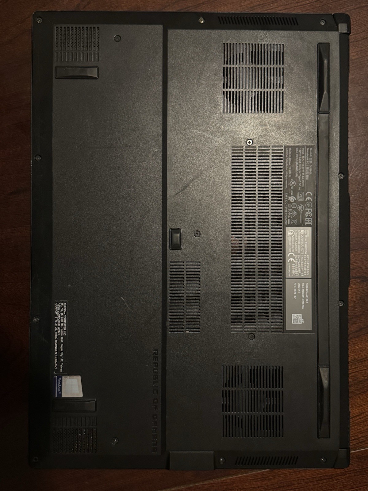 asus rog zephyrus m15