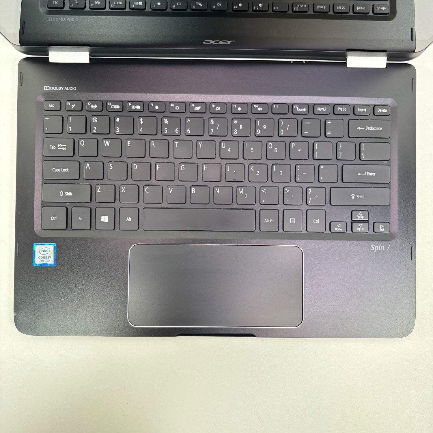 Broken Acer Spin 7 SP714-51 14″ i7-7Y75 1.3GHz 8GB RAM 256GB SSD – Read