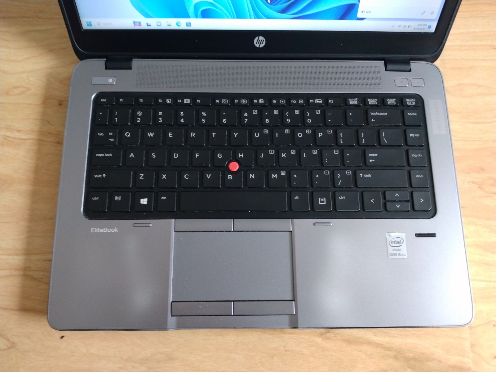 Used HP EliteBook 840 G1 Core i5 Win 11 256gb SSD Drive 8gb RAM laptop1