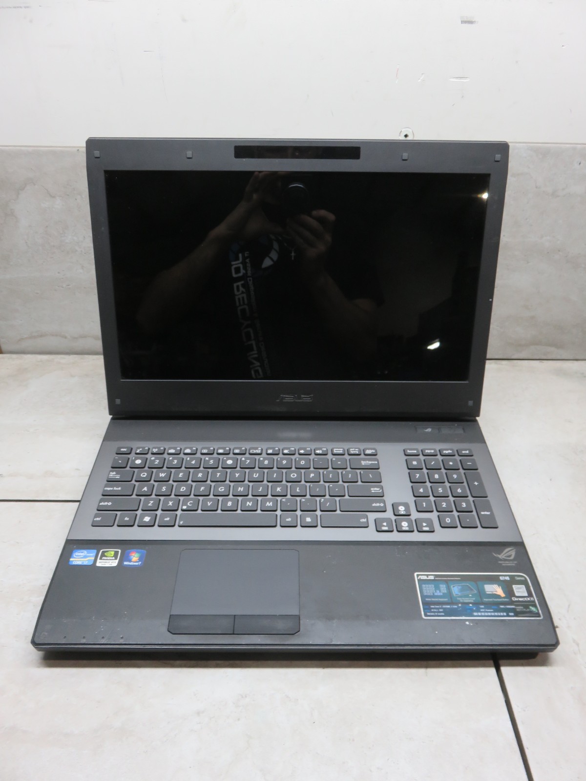 Asus ROG G74S i7-2630QM 2.4GHz 16GB 512GB SSD WINDOWS 11 PRO – READ