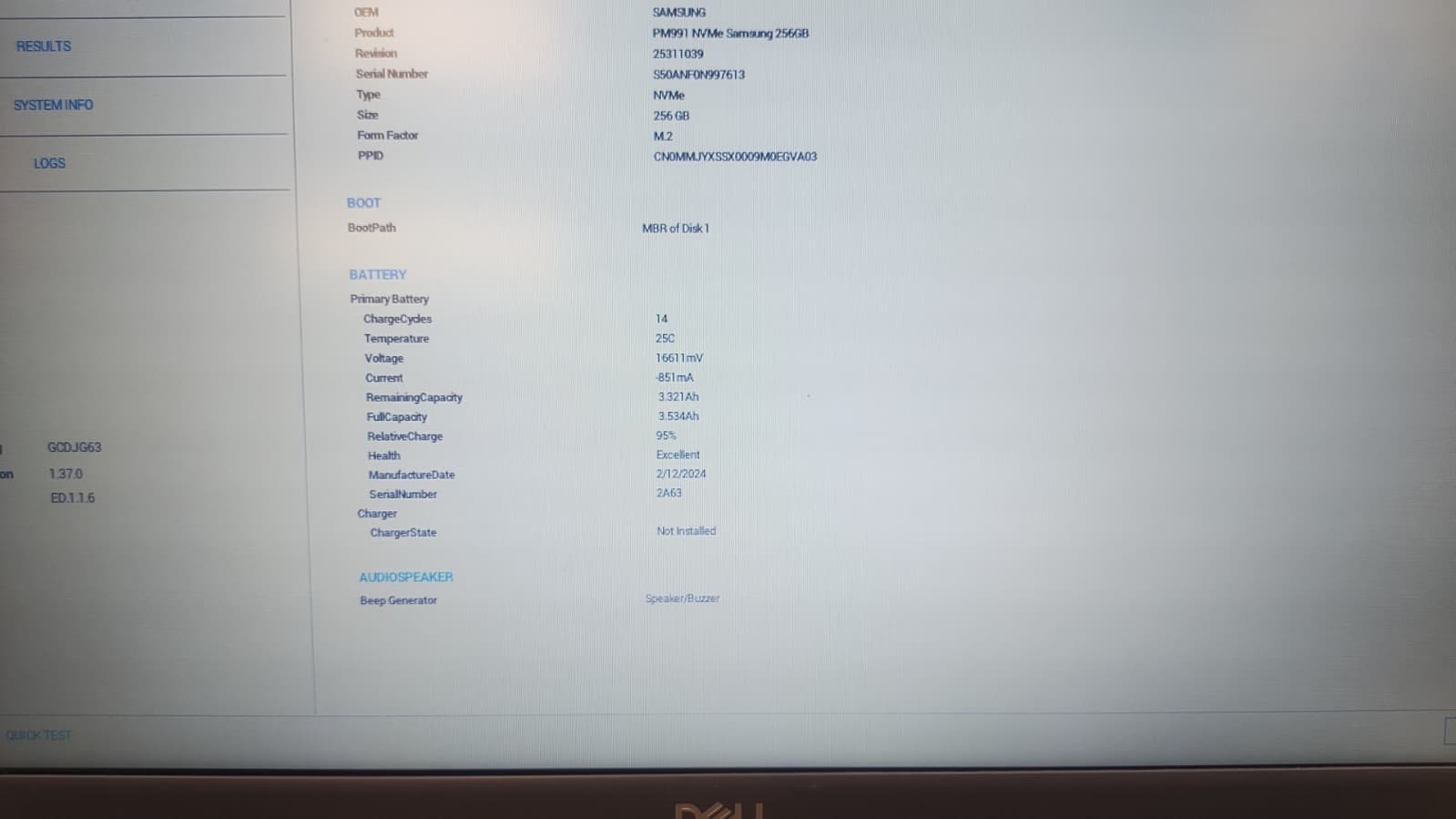 Dell Latitude 3510 i5-10210U 16GB RAM 256GB NVMe SSD Win11 Pro Charger