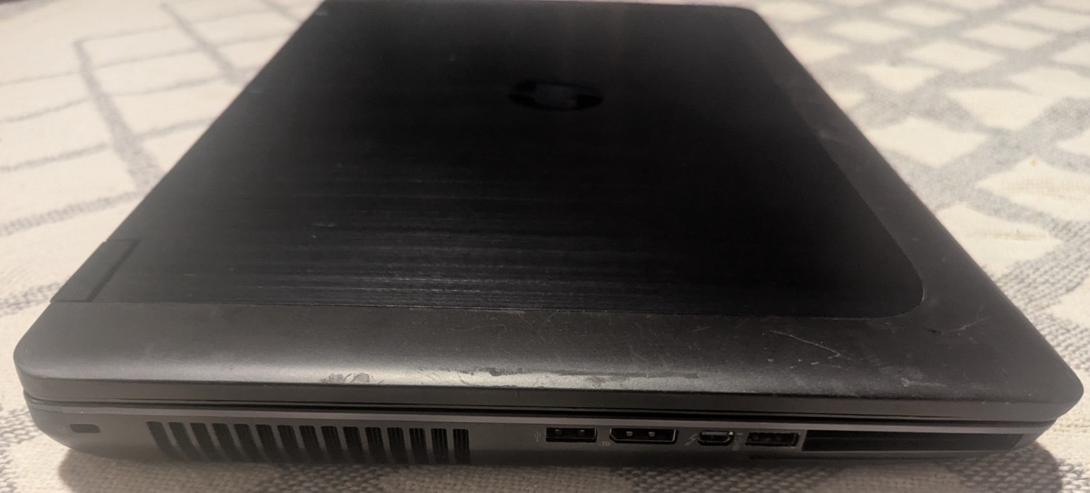 HP Zbook 17, I7-4800mq, Nvidia Quadro K3100M, 32GB, 500GB SSD, 500GB SSD W11P