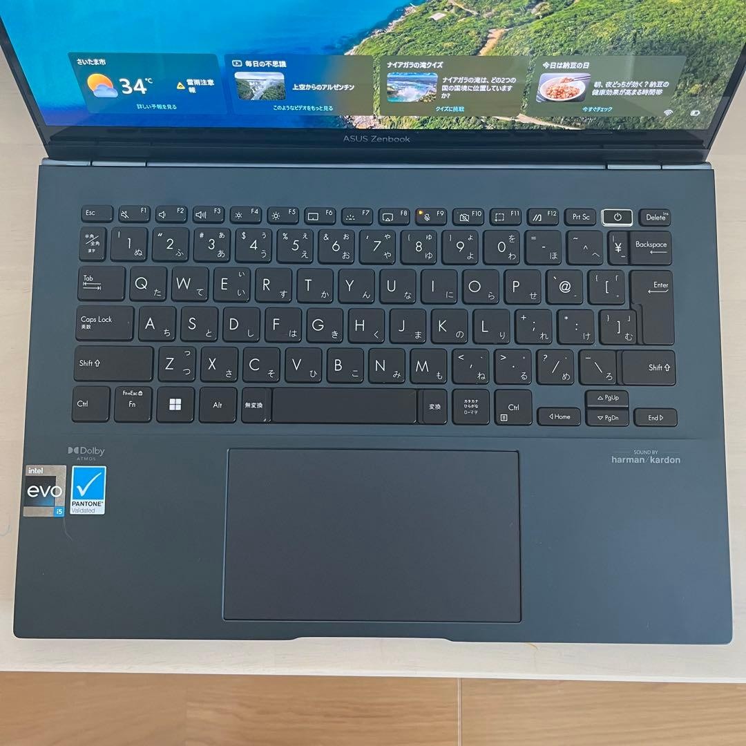 ASUS Zenbook 14 OLED 14″i5-1240P 16GB RAM 512GB SSD Intel Iris Xe Graphics