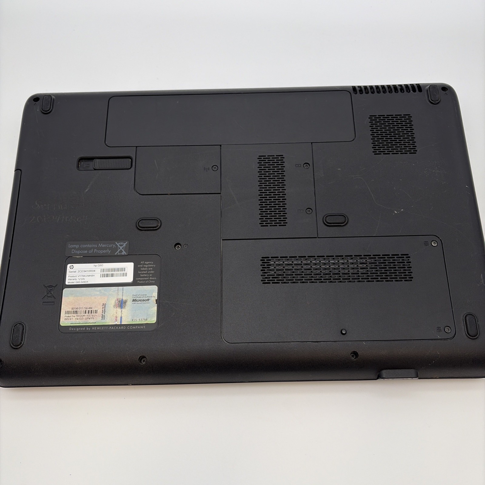 HP G60 7 Home Premium Intel Pentium Do Core L103