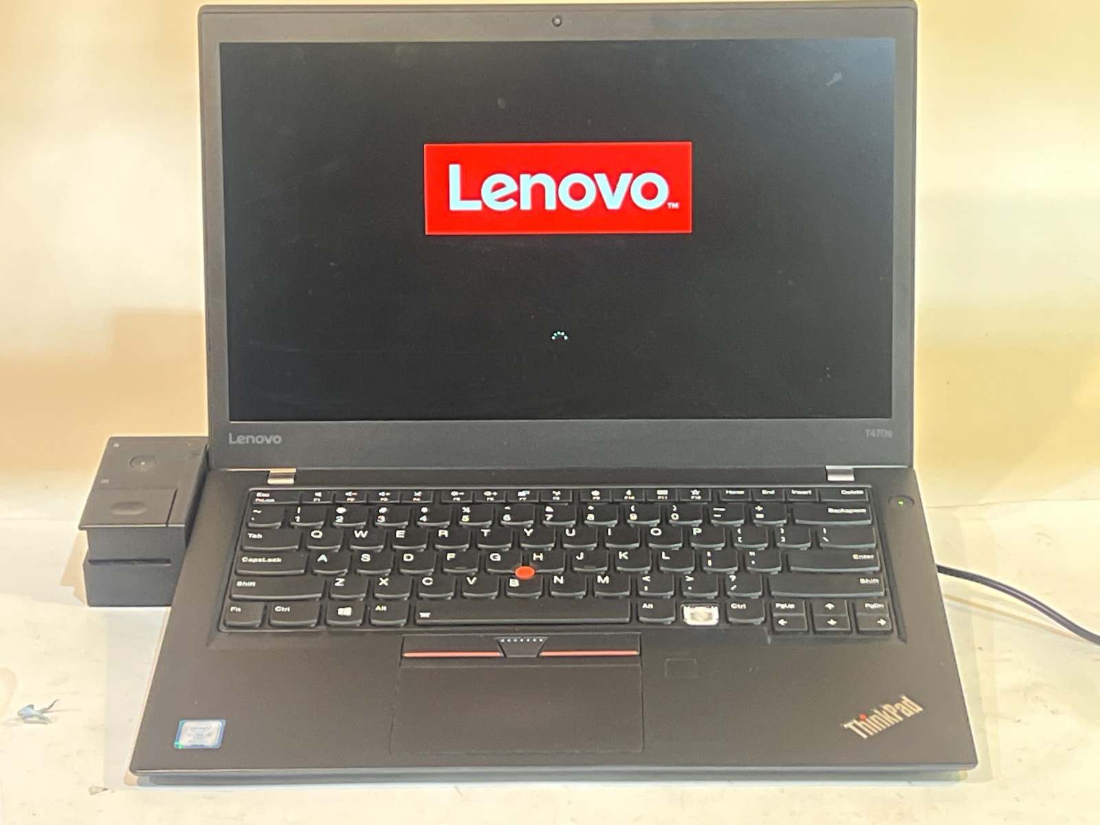 Lenovo T470s ThnkPad Laptop with 40A2 Ultra Dock and AC Adapter
