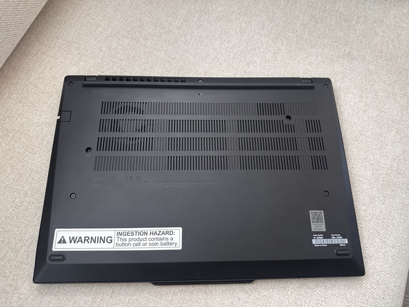 Lenovo ThinkPas T14 Gen 5 Laptop Intel Ultra 7 155U 16GB | 1TB