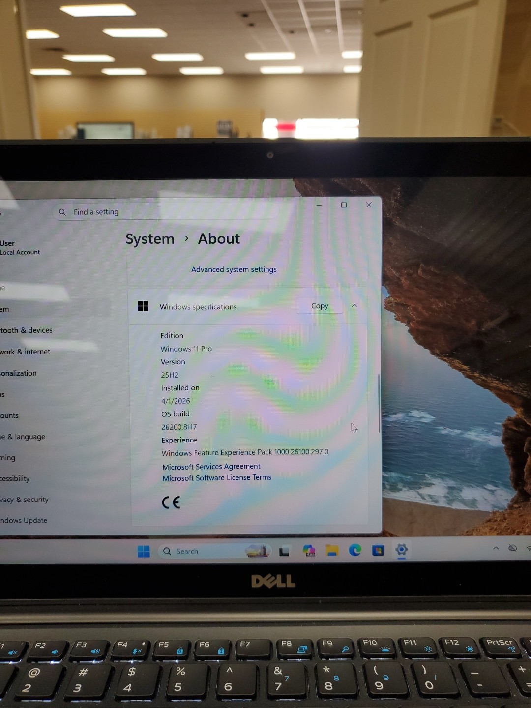 Dell Latitude 7480 14” i5-6300U 2.4GH 8GB DDR4 256GB SSD Win 11 042926-1