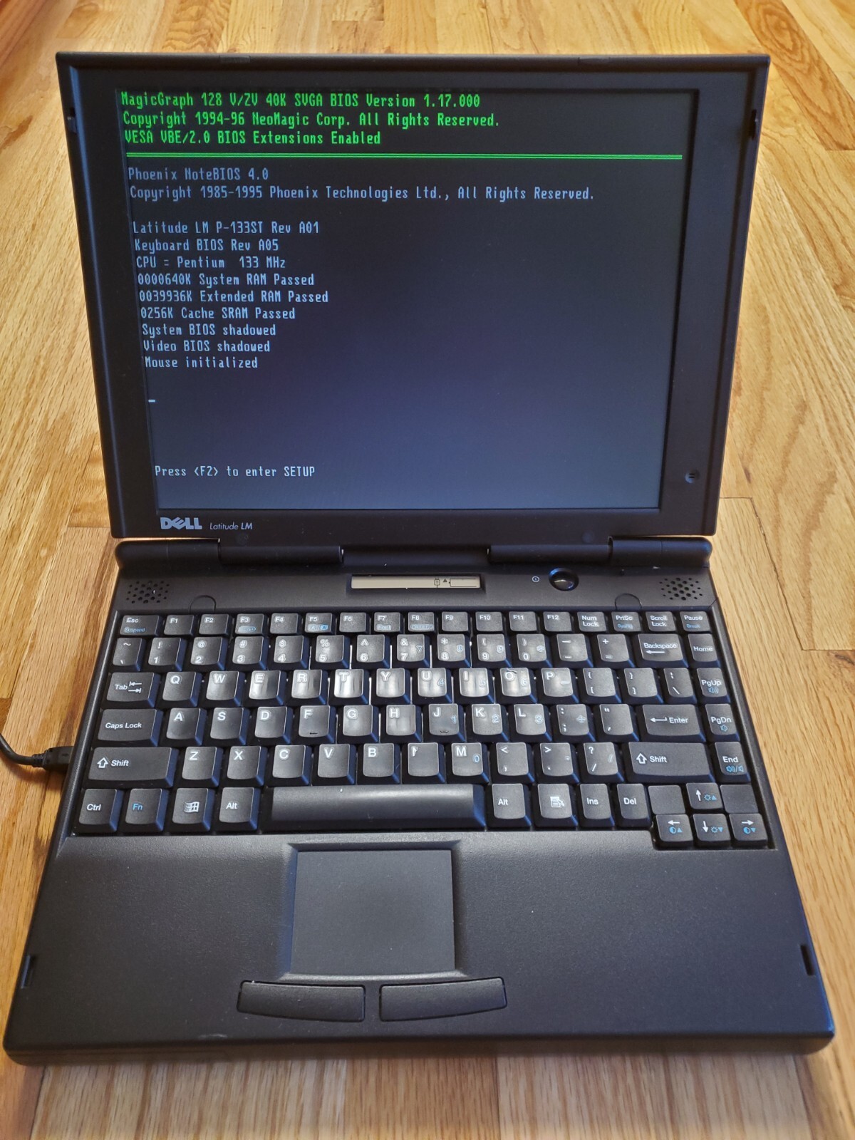 Dell Latitude LM TS30G Laptop | Boots to Bios! | With RAM | For Repair!