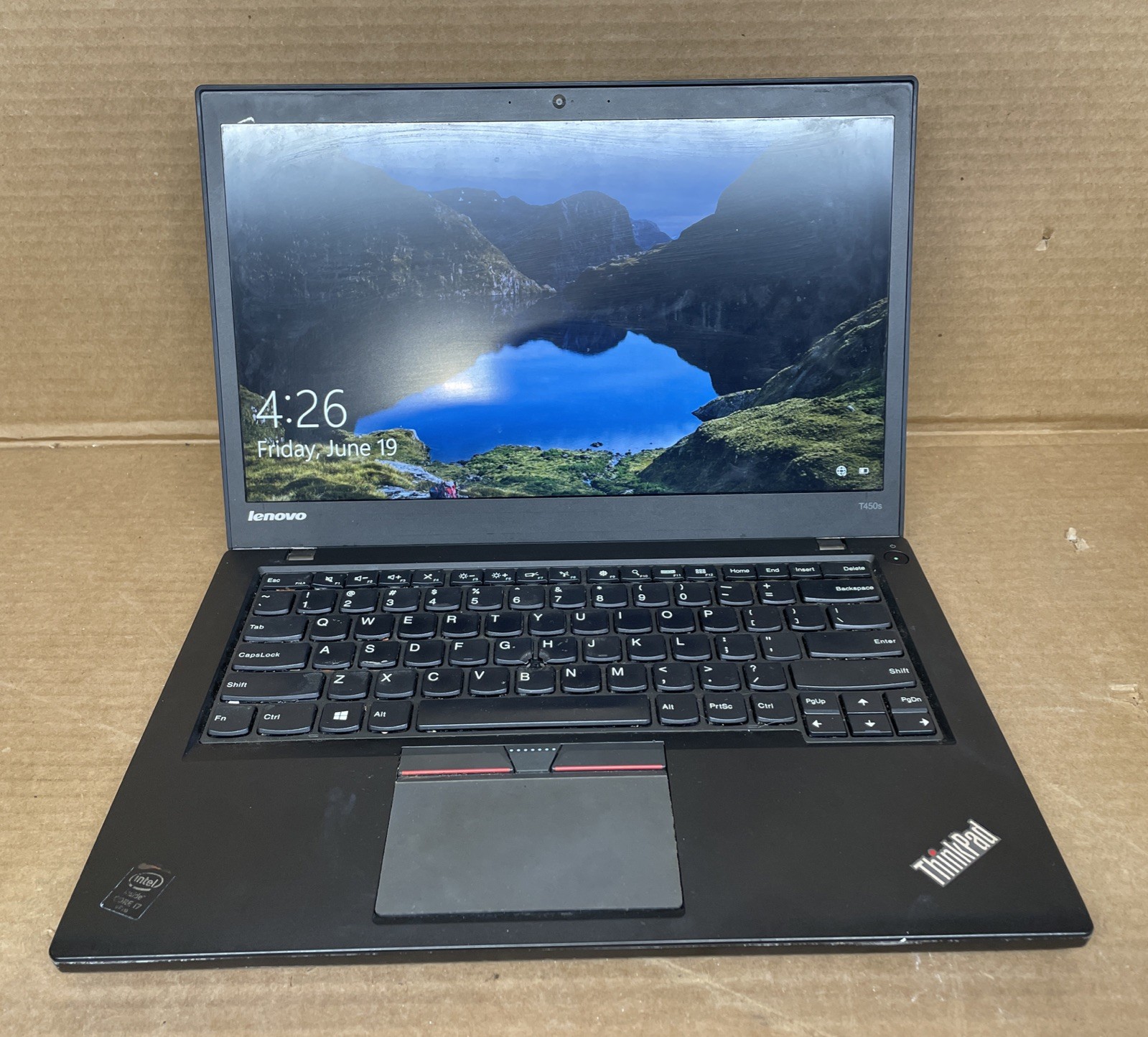 Lenovo T450s, Intel Core i7-5600U @2.60GHz, 8GB RAM, 256GB SSD, Windows 10