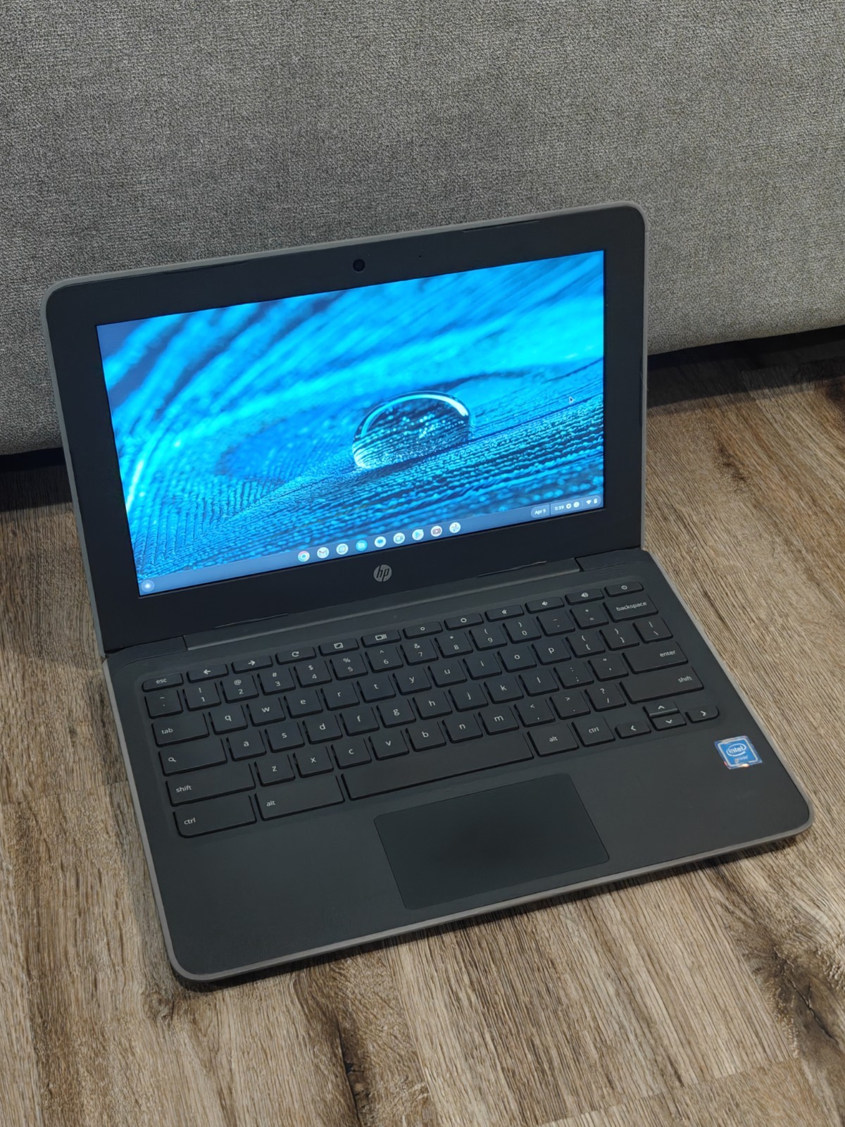 HP CHROMEBOOK 11 G7 EE 11.6″ HD N4000 4GB 16GB CHROME OS GRAY RUNS GOOD CLEAN