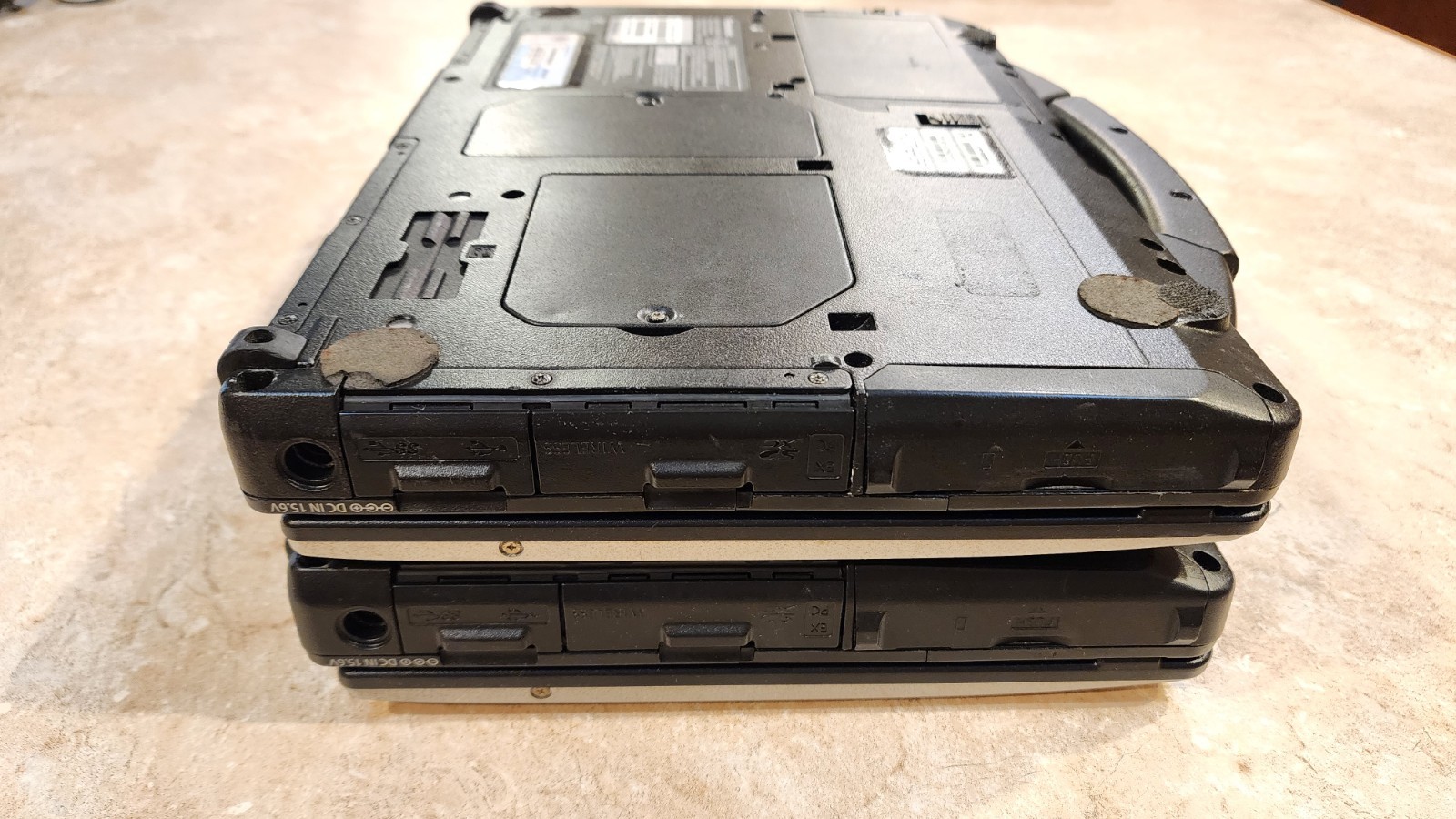 2x Lot Panasonic Toughbook CF-53 Rugged 14″ i5-2520M 16GB RAM Has HDD Caddy