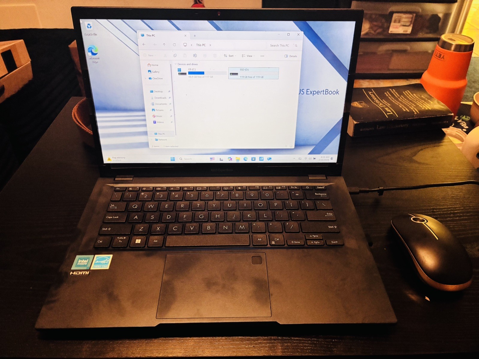 Asus ExpertBook B1 14 Intel N-Series N100 (4 Core) 0.8GHz – 16GB RAM – 128GB SSD