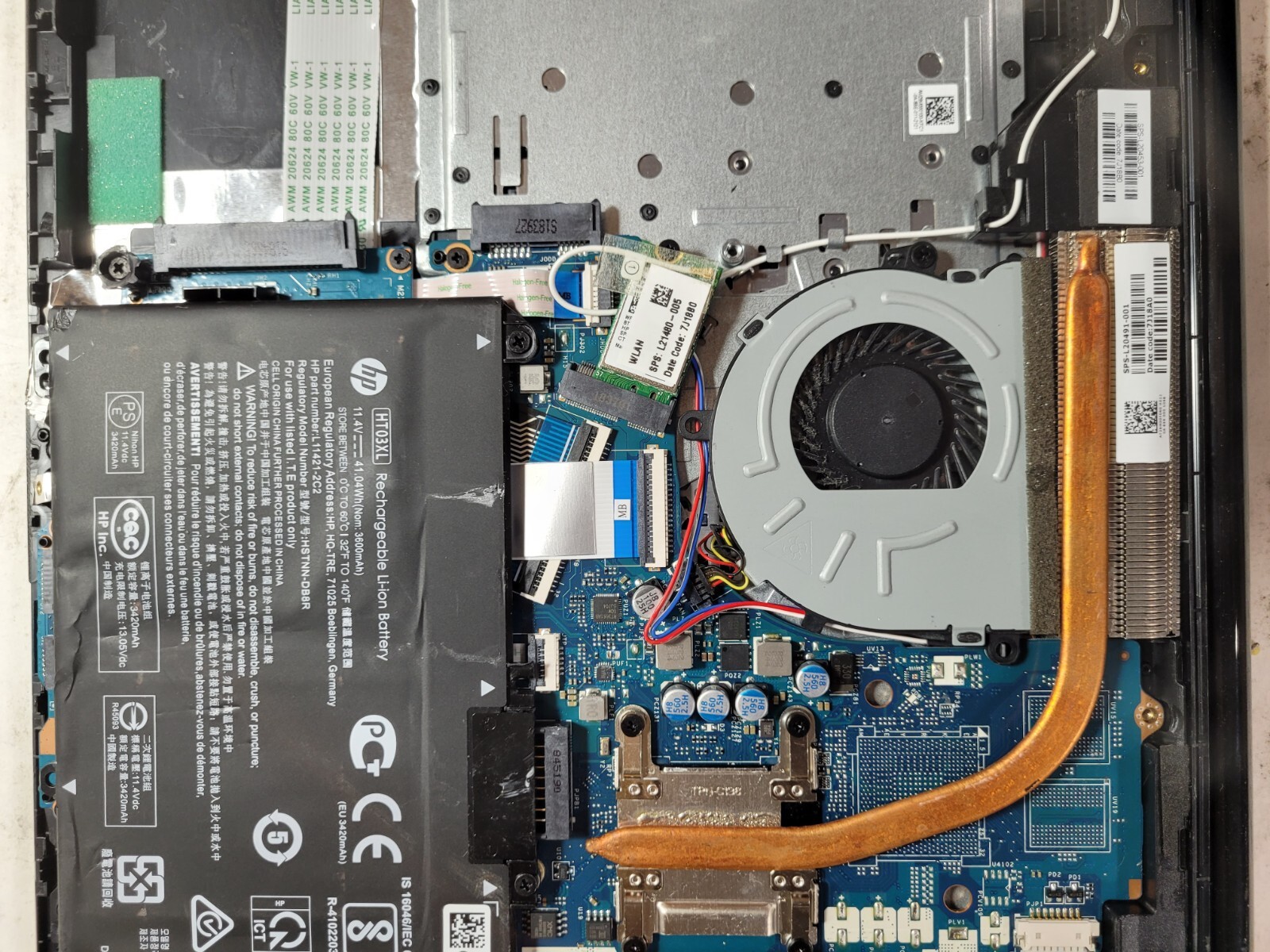 HP 15-db0xxx w/AMD A6-9225, 4GB RAM Laptop for Parts/Repair #0122