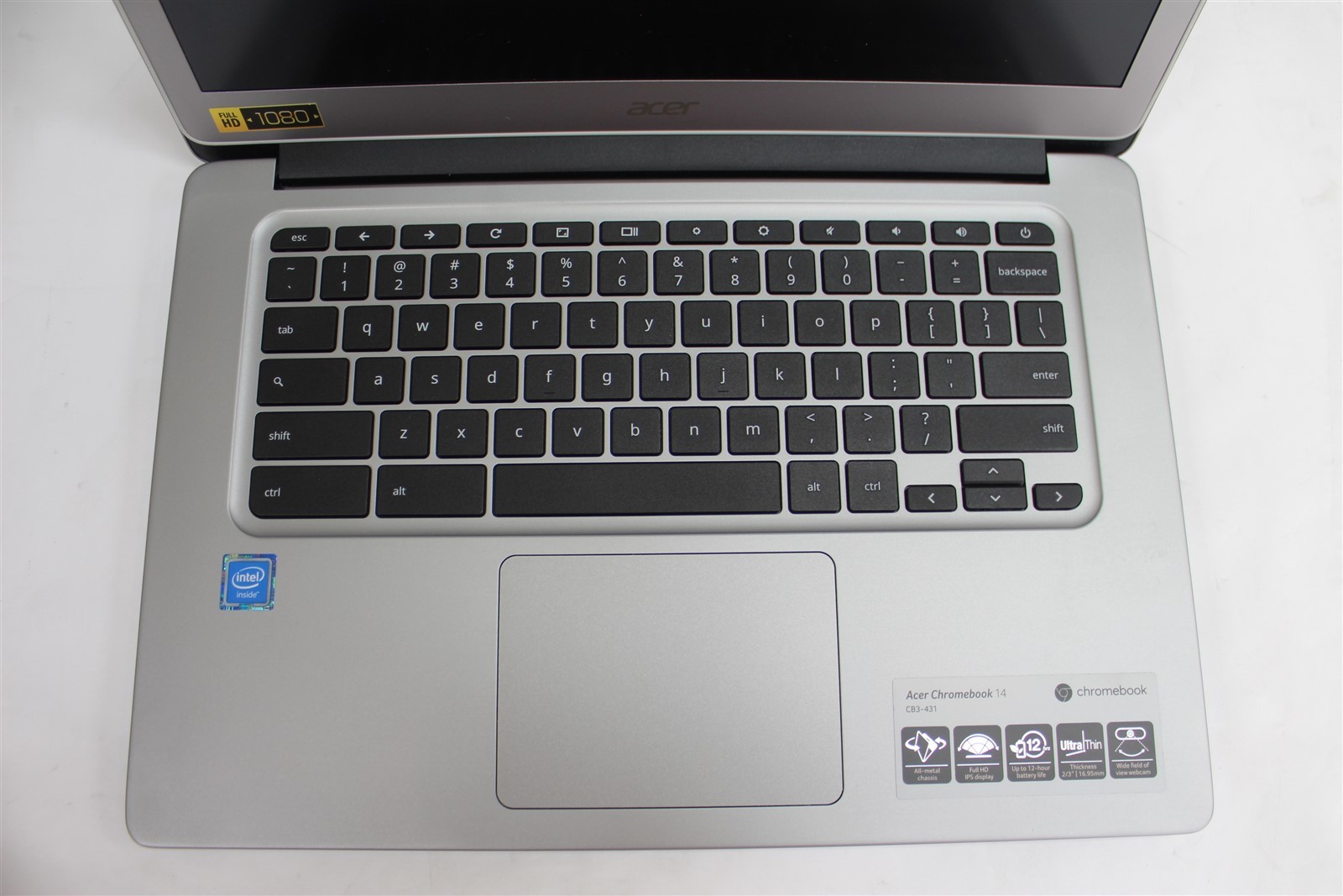 Acer Chromebook 14 CB3-431 14″ FHD Celeron N3160 1.6GHz 4GB RAM 32GB eMMC