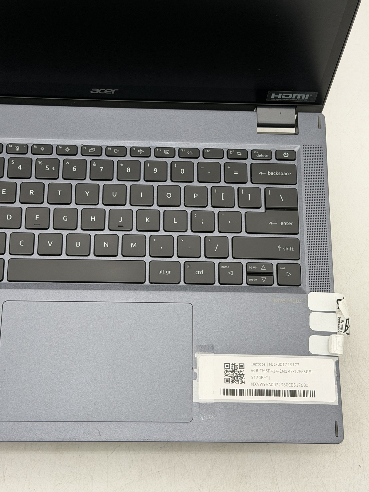 Acer TravelMate Spin P414RN-52 14″ i7-1260P 16GB 512GB |NO OS Read|