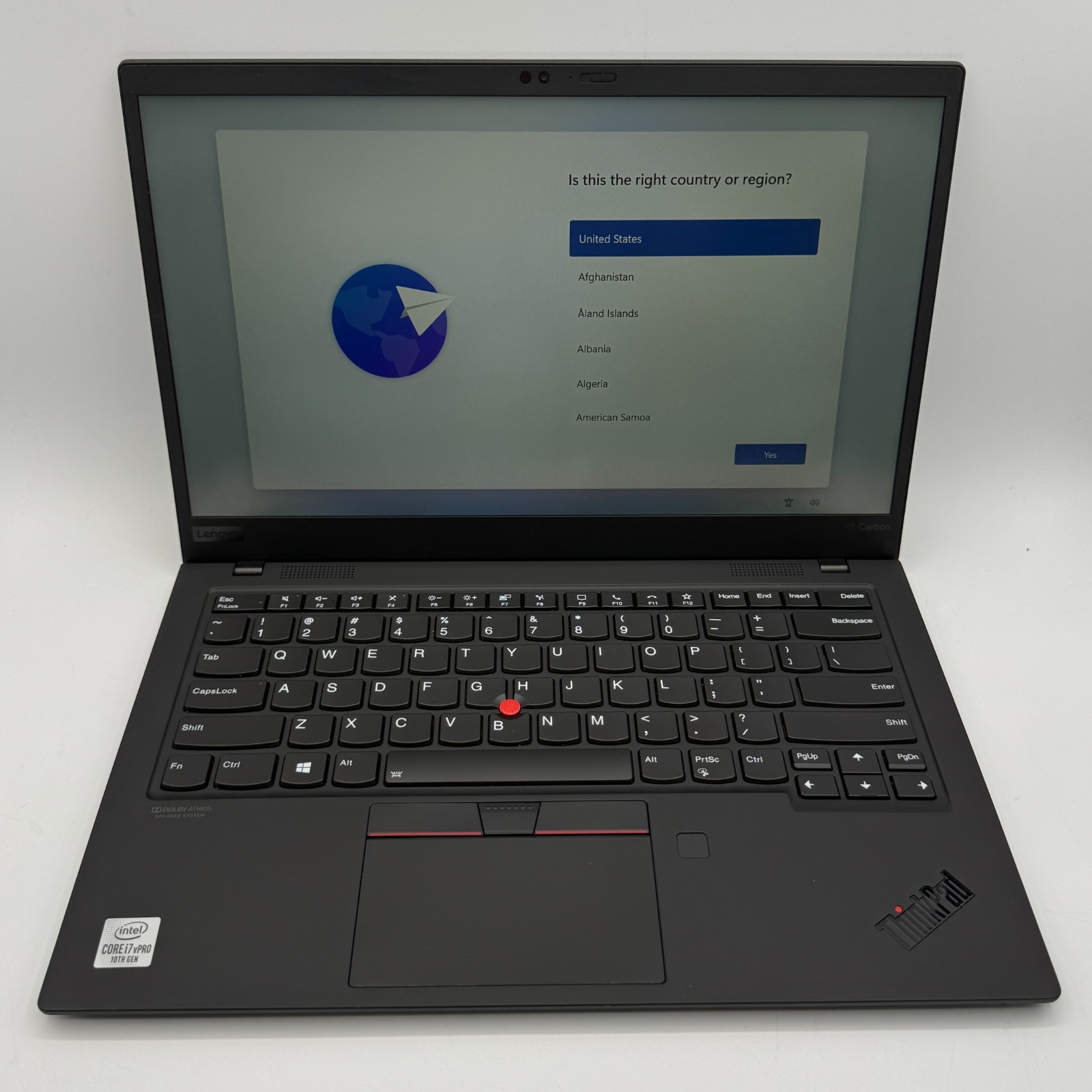 Lenovo ThinkPad X1 Carbon gen 8. i7 10510U 1.60GHz 16GB RAM 256GB SSD 14″ FHD