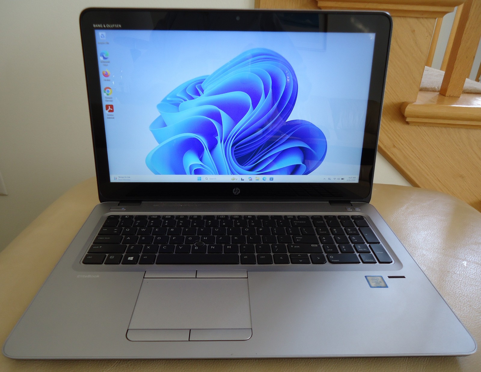 HP EliteBook 850 G3 15″ Intel i5-6200U 8GB 128GB SSD Windows 11 Pro MS Office
