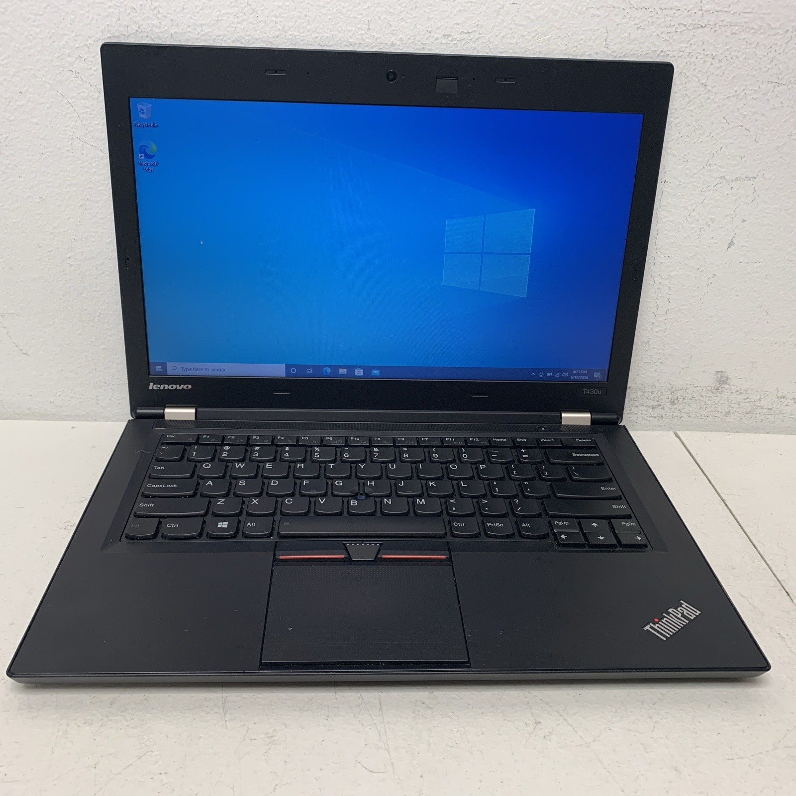 Lenovo ThinkPad T430U i5-3317U 1.70GHz 4GB Ram 120GB SSD windows 10 Need Battery