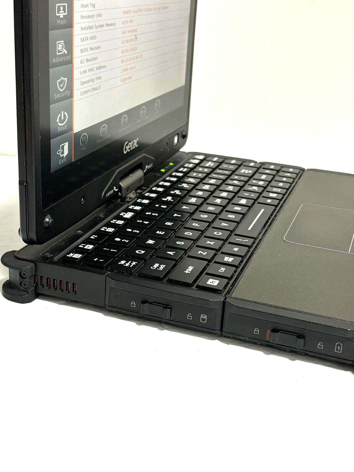 Getac V110 G2 i7-5500U 8GB Ram NO CADDY/NO SSD/NO Charger #P