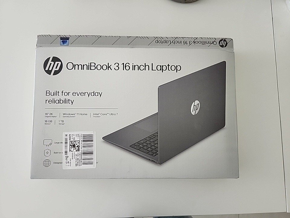 ONLY BOX Hp OmniBook 3 16 Inch Laptop 16 BOX ONLY