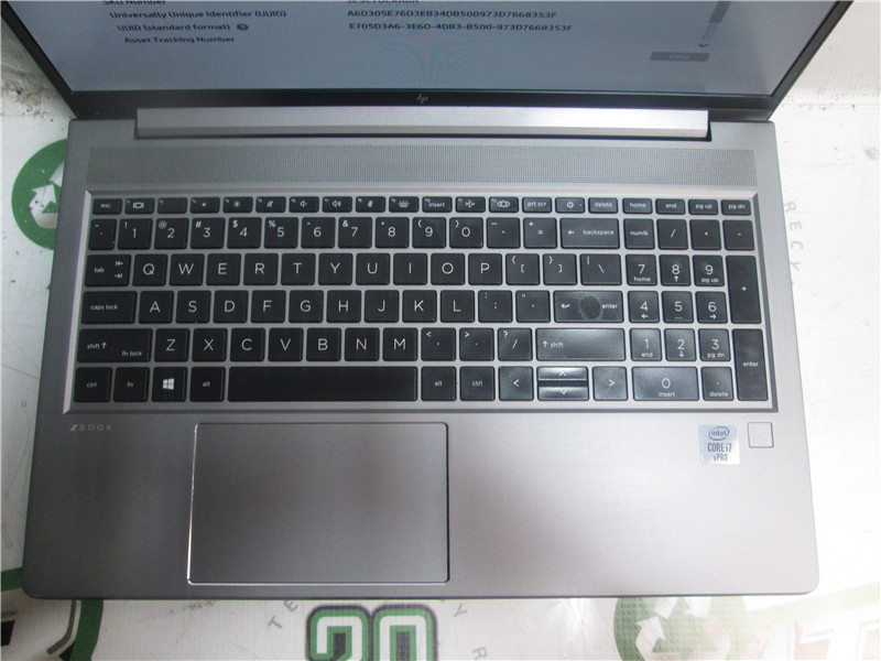 HP ZBook G7 Laptop i7-10850H 2.7GHz 32GB RAM 512GB SSD Windows 11 Pro COA