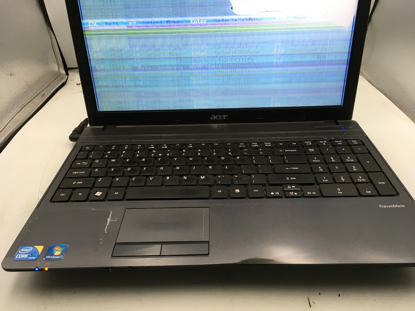 ACER TRAVELMATE 5742-7013 – FOR PARTS/BAD LCD – Intel Core i3-380M – 4GB RAM -BB