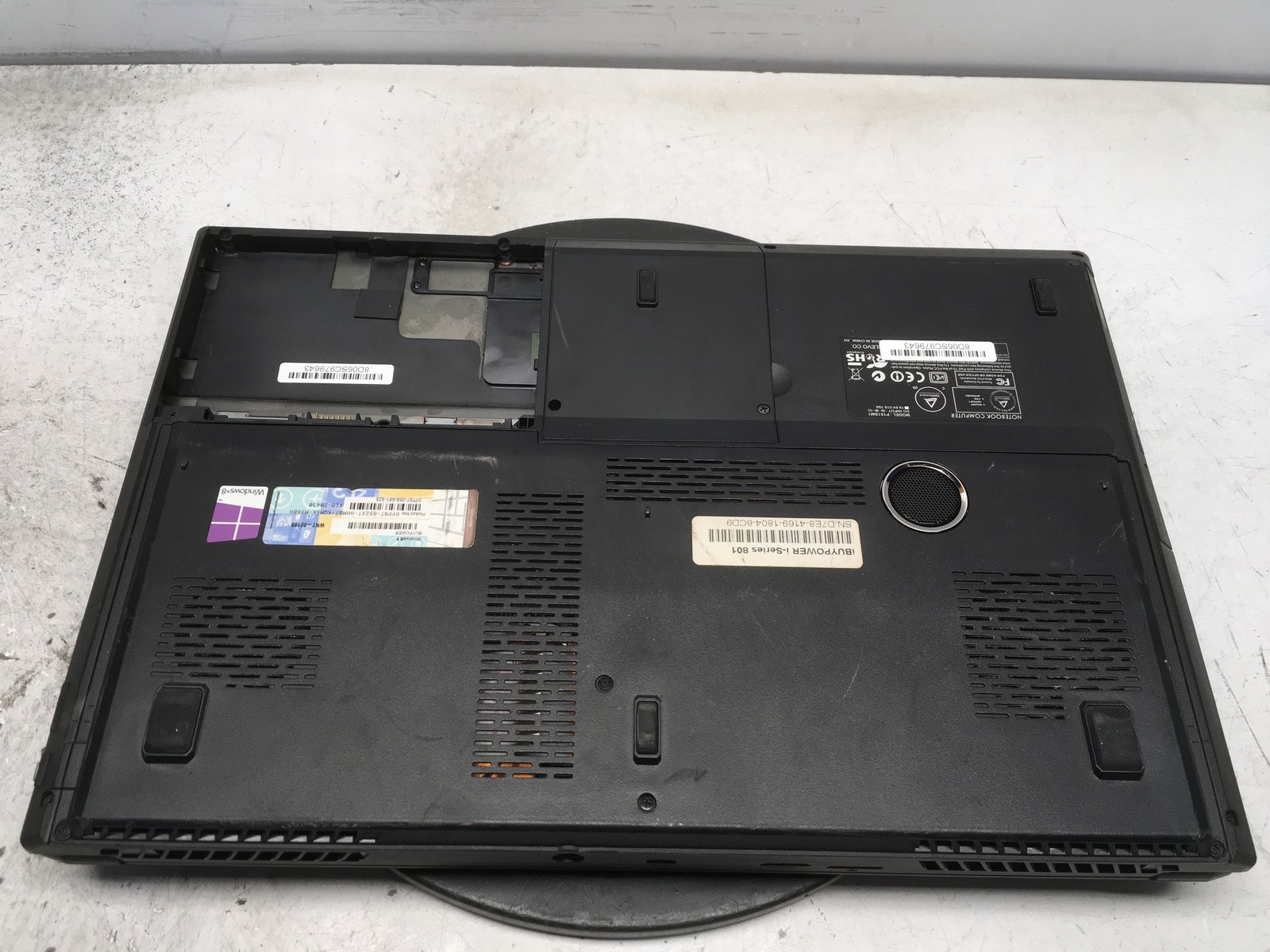 iBuyPower i-Series 801 Intel i7-4700MQ 2.4GHz 8 GB NO HDD No Batt