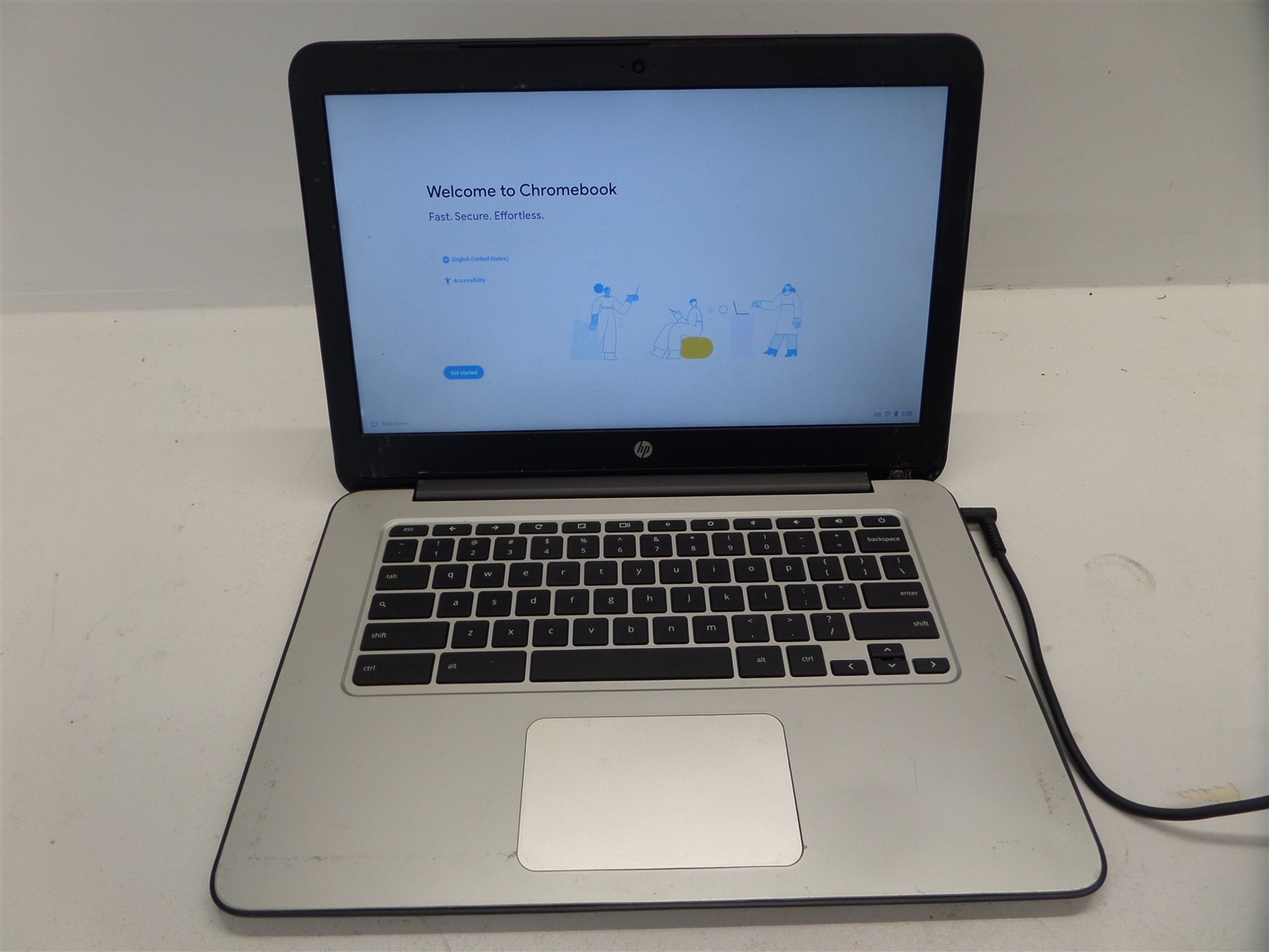 HP 14″ Chromebook 14 G44GB RAM T4M33UT#ABA 32GB eMMC