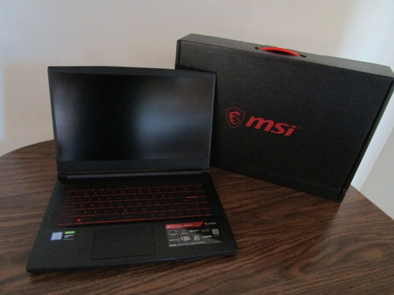 MSI GF63 THIN 15.6 inch (256GB, Intel Core i7 9th Gen., 4.50GHz, 8GB) Notebook/L