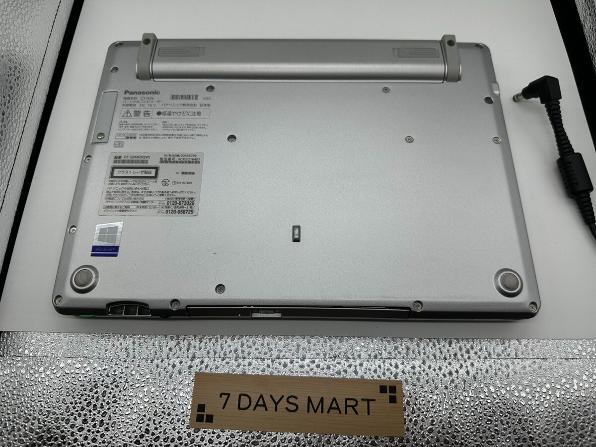 Panasonic Let’s Note CF-SZ6RDQVS Core i5-7300U 2.6GHz SSD 256GB RAM 8GB