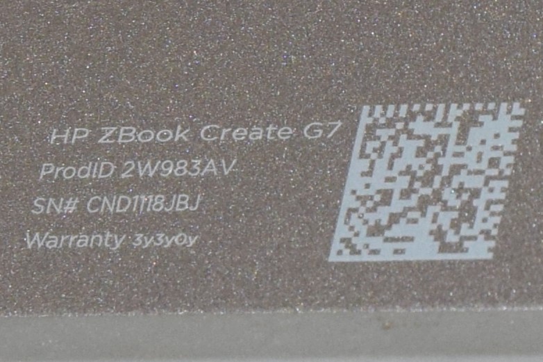 HP ZBook Create G7 15.6″ i7-10750H 6-Core 32GB DDR4 1TB NVMe RTX 2070 Max-Q 8GB