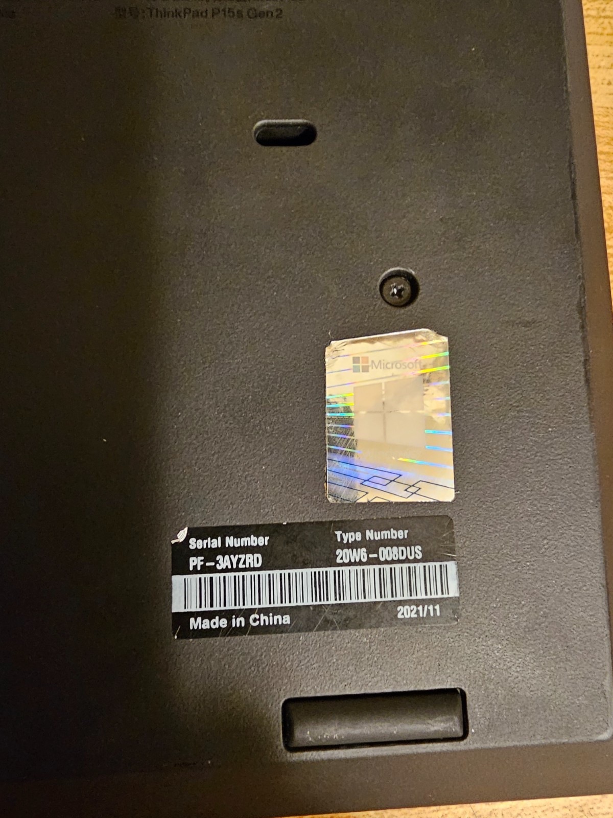 Lenovo ThinkPad P15s Gen 2 15.” (512GB SSD, Intel i5-1145G7, 16GB DDR4-3200)