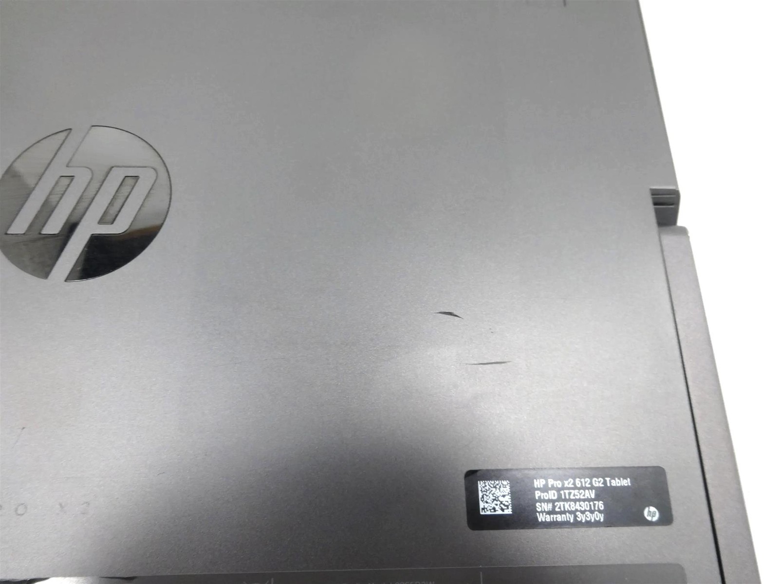 HP Pro X2 612 G2 Tablet Core i5-7Y54 1.20GHz 8GB 256GB SSD