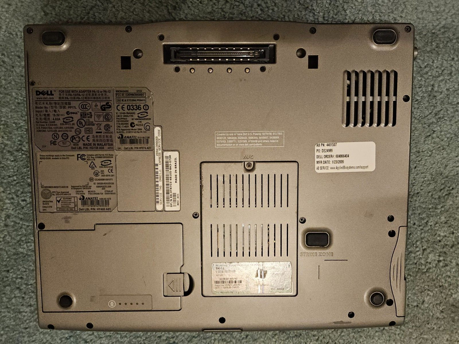 Retro Dell Latitude D530 Laptop Intel Centrino | Great Condition! | Untested