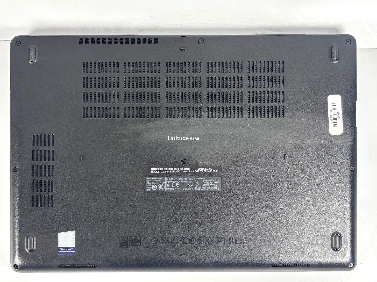 Dell Latitude 5480 – 14″ FHD, 2.6GHz i5, 8GB RAM, 256GB SSD, Windows 11