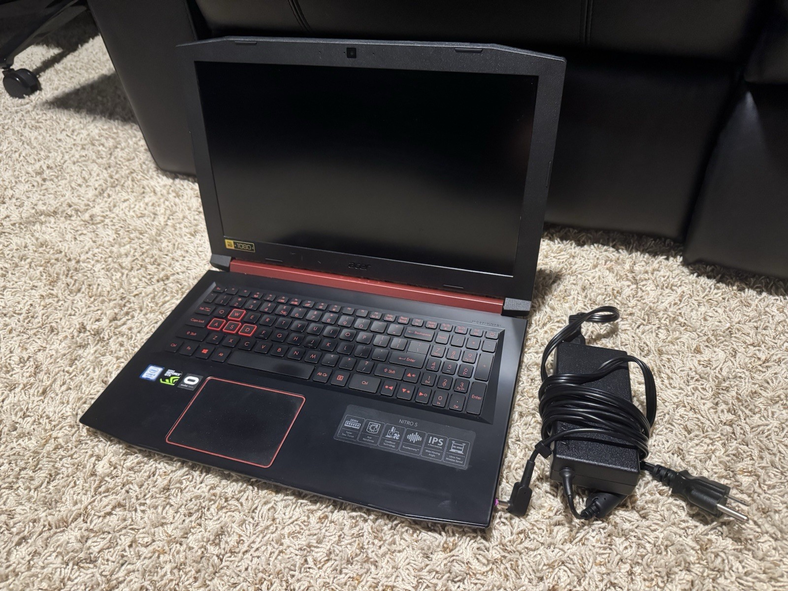 Acer Nitro 5 AN515-53-55G9 15.6″ i5-8300H 8GB 256GB SSD GTX 1050 Ti PC1111930