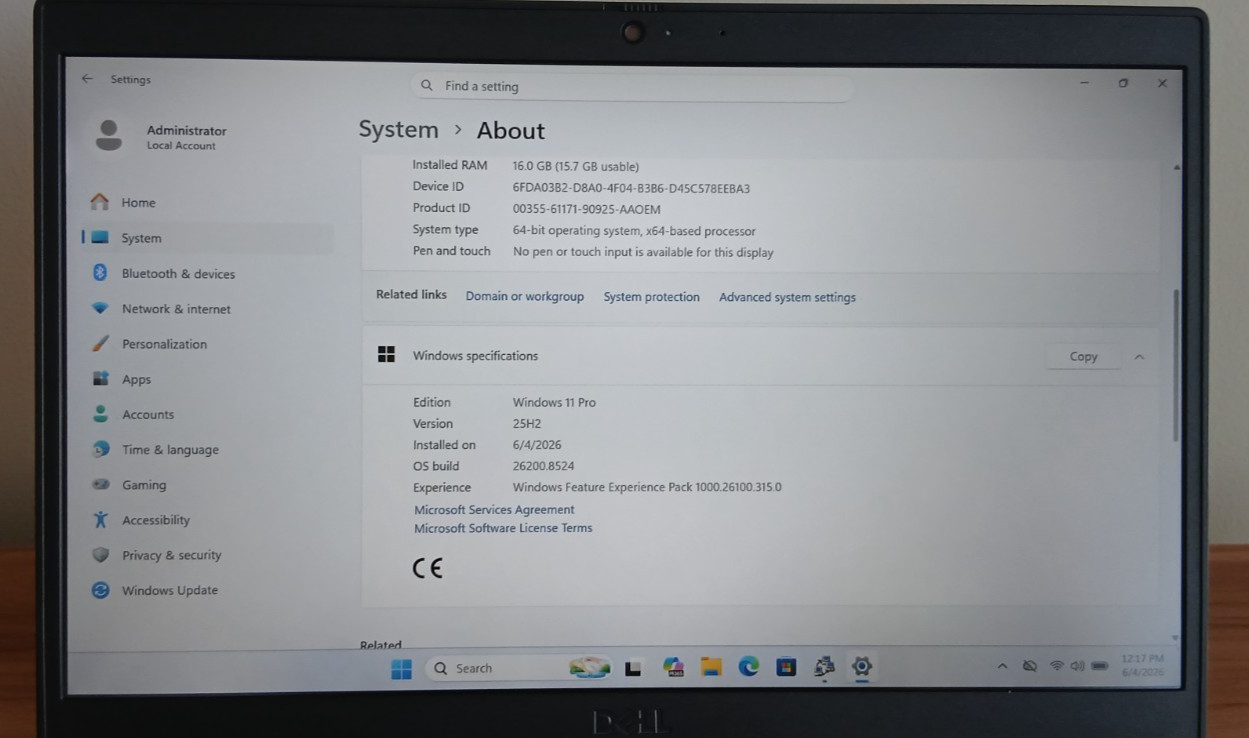 Dell Latitude-3420 14″-i7-1165g716/256***READ