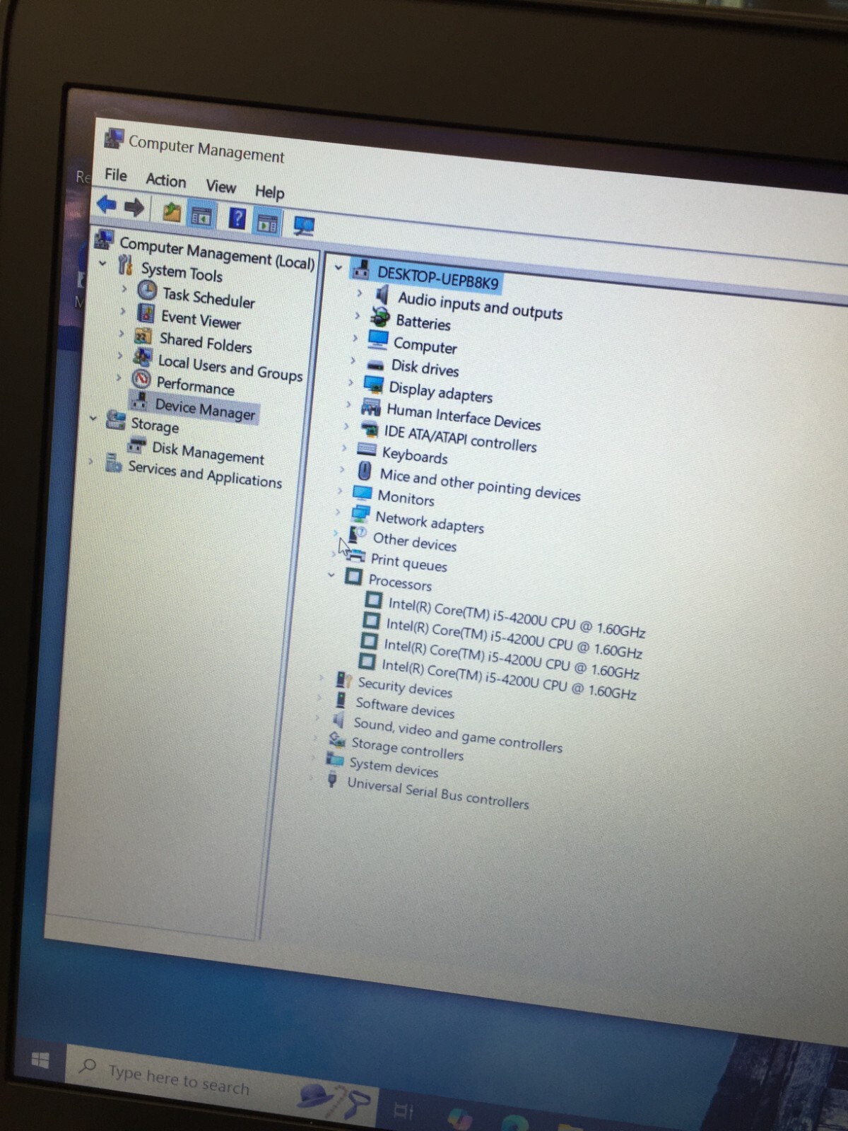 HP Elitebook 850 G1 Core i5-4th gen 8GB RM 1TB HHD 1.60 GHZ WIN 10 PRO