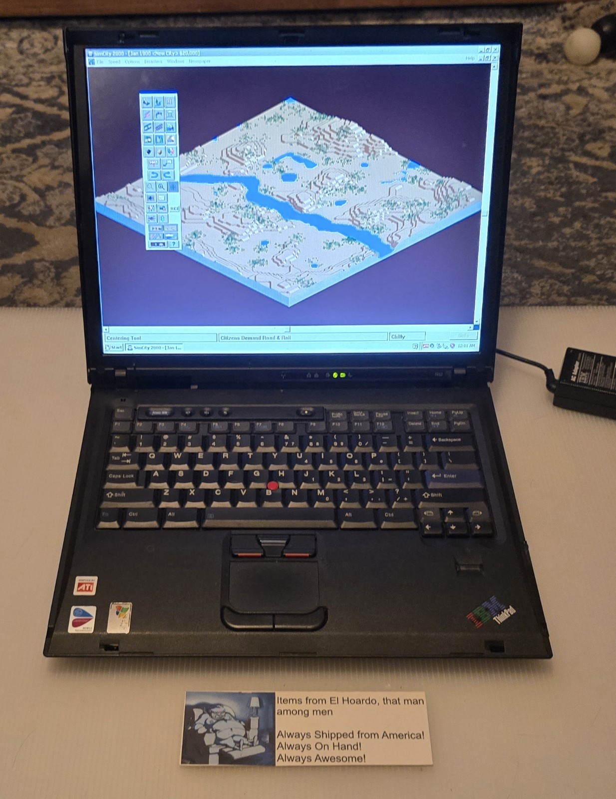 IBM Thinkpad R52 1GB Ram 60GB HDD 1.73 Ghz Pentium M Windows XP ATI Radeon X300