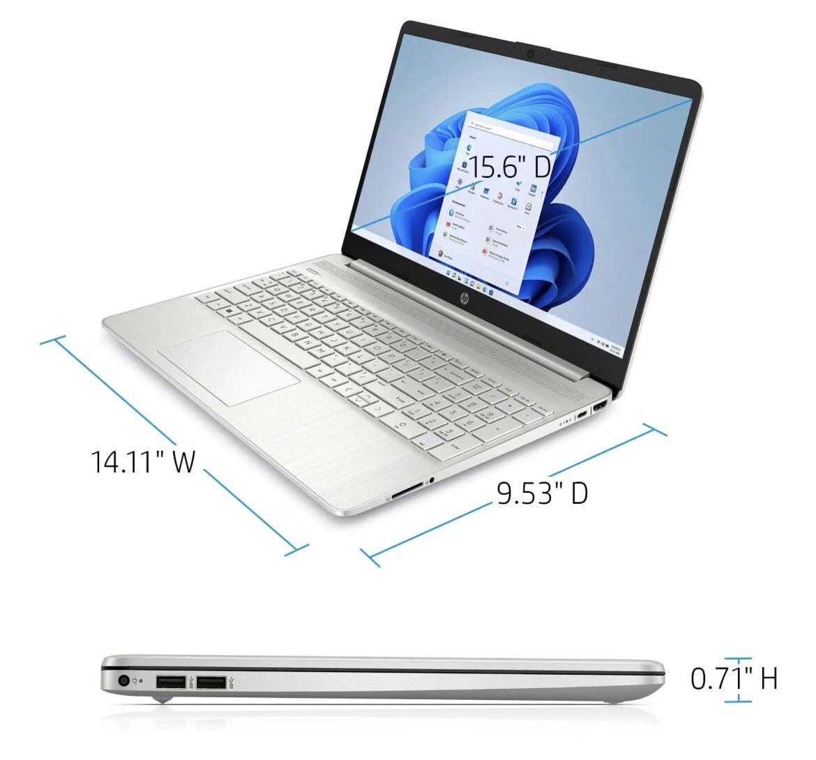 Hp Laptop 15.6” Touch Screen