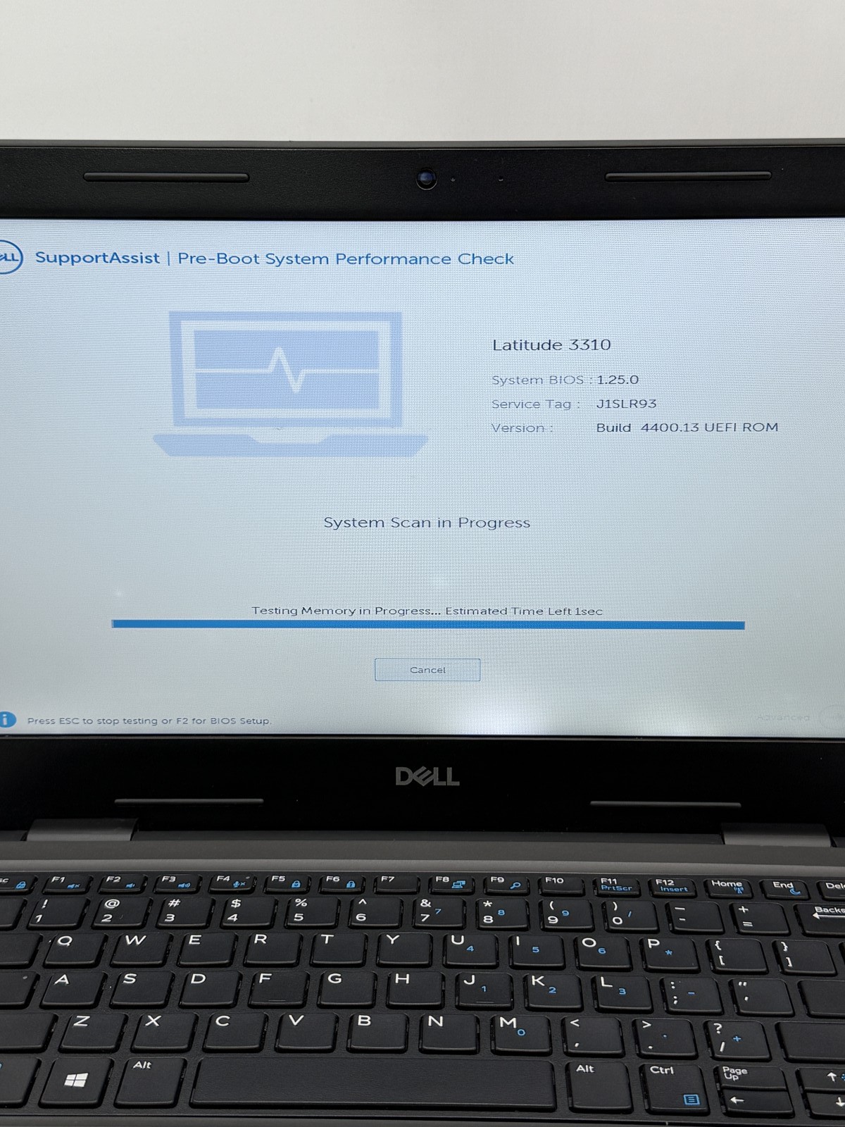 Dell Latitude 3310 13.3in i5-8265U 8GB 128GB NO OS *Read*
