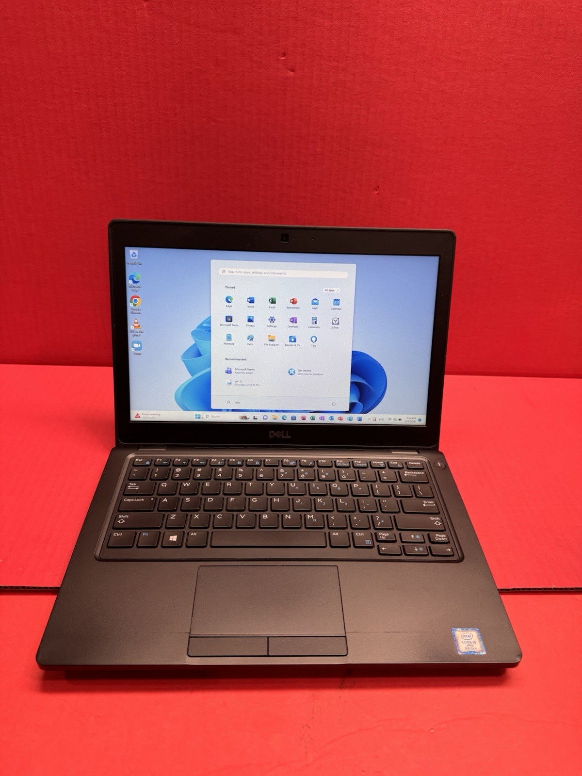 Dell Latitude 12.9”5290 i5-8th 8350U @1.70 GHz 8GB128GBSSD Windows 11pro