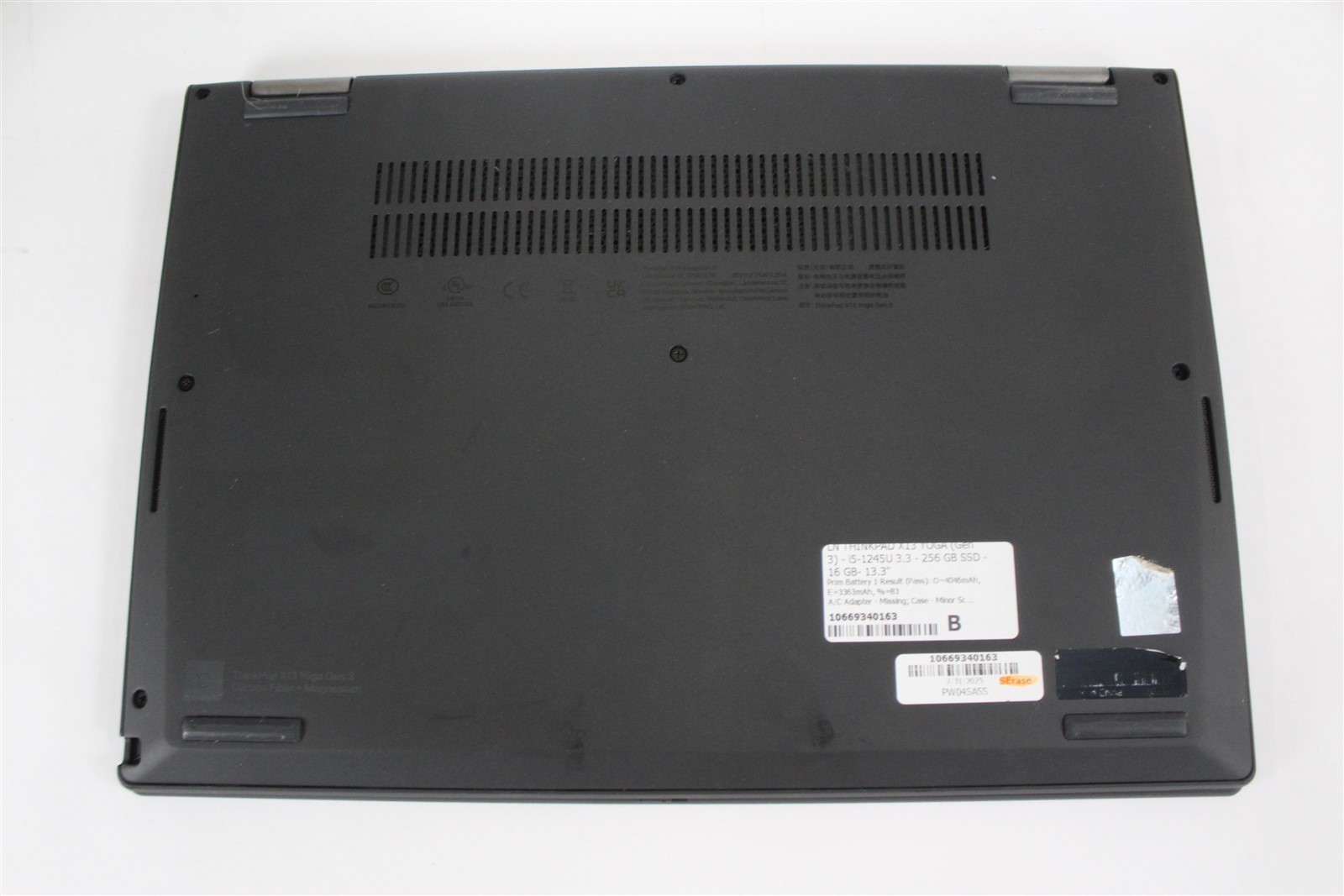 Lenovo ThinkPad X13 Yoga Gen 3 2022 13.3” Core i5-1245U 3.3GHz 16GB 256GB SSD