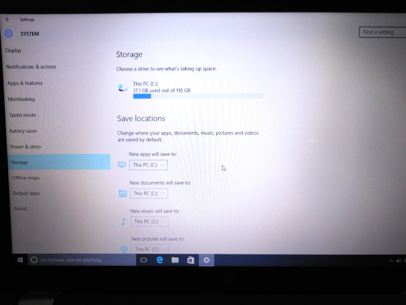 HP G62 AMD Athlon II P340Dual-core 2.20MHz 4GB 120GB SDD WINDOWS 10 PRO”