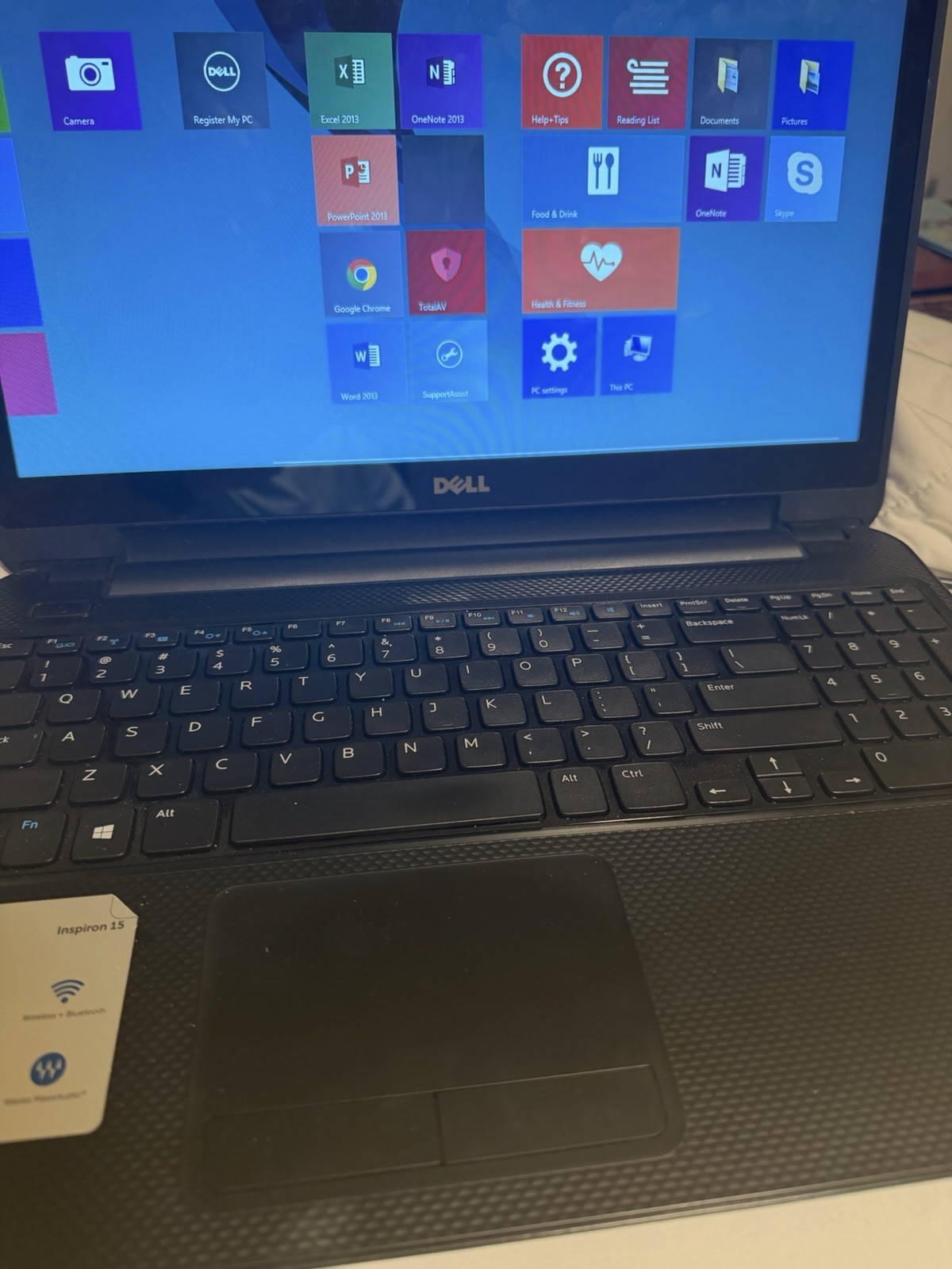 Dell Inspiron 15-3521 Laptop – 15.6” – Windows 8 – Clean Reset – Touch Screen