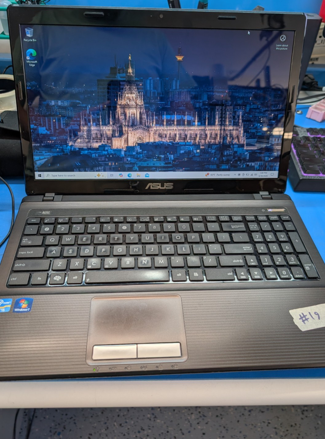 ASUS K53E-BBR21 Laptop Intel Core i5-2450M 2.5GHz 4GB RAM 500GB HDD WIN 10(READ)