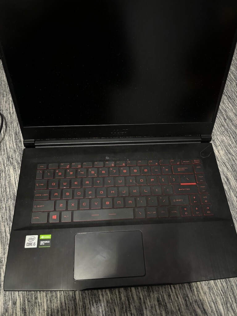 MSI GF63 Thin 10SCXR-222 Read Description