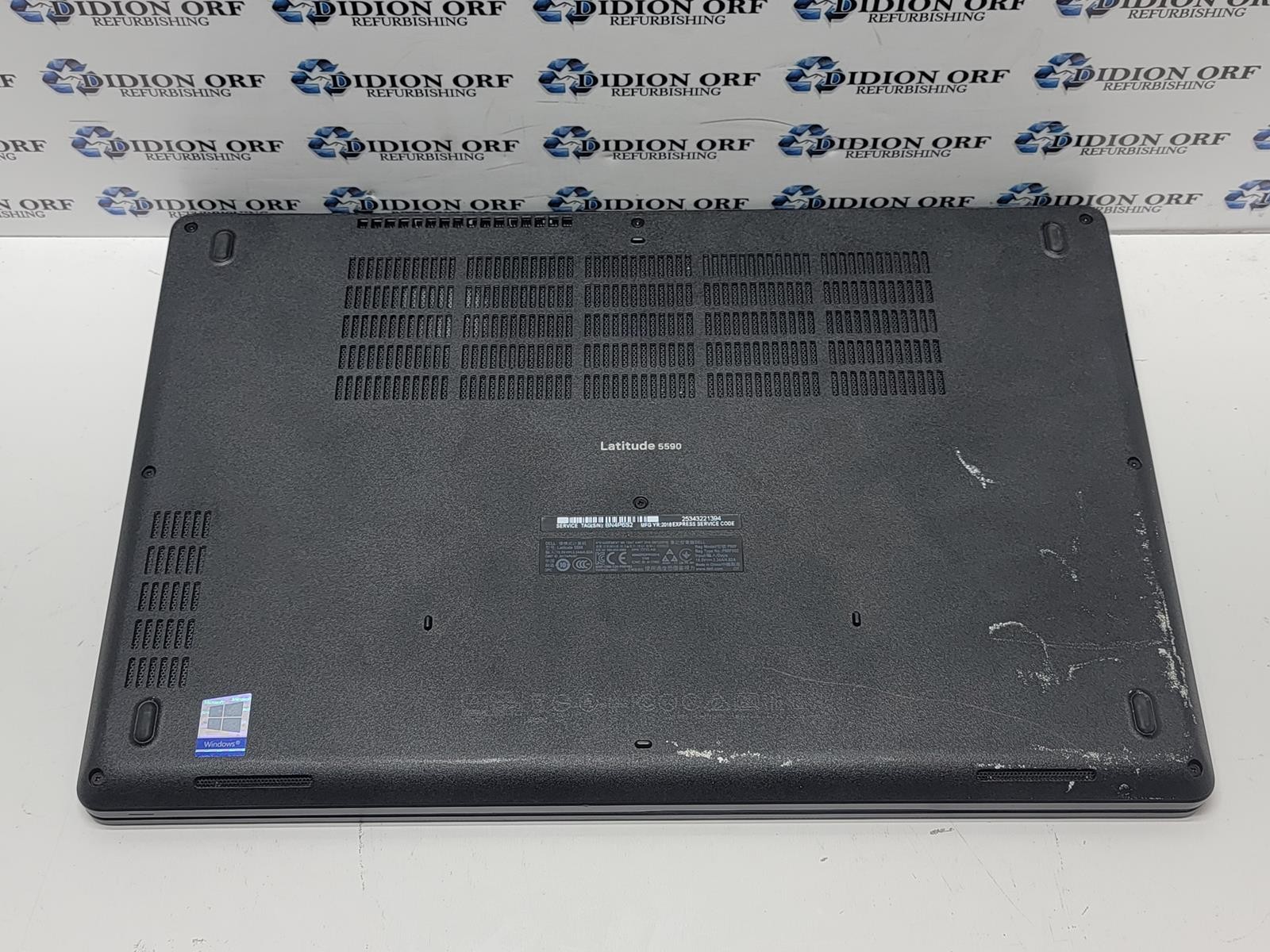 DELL LATITUDE 5590 i7 8650U 1.90GHz 16 GB RAM 256GB SSD NO OS SKU 25178