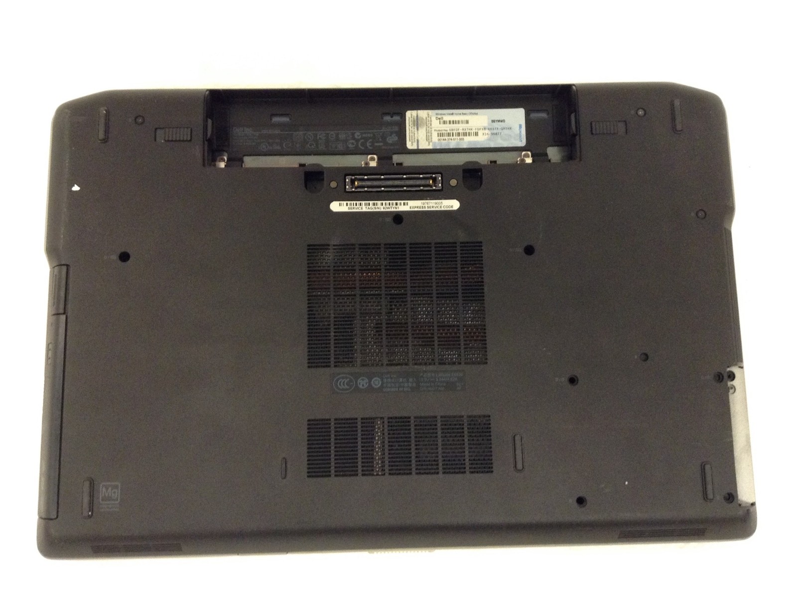 Dell Latitude E6520 i5 2.6GHz Laptop 4GB RAM DVD-RW Ac adapter No HD No Battery