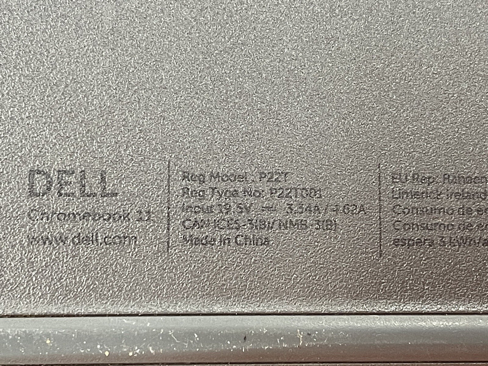 Dell P22T laptop for parts/repair
